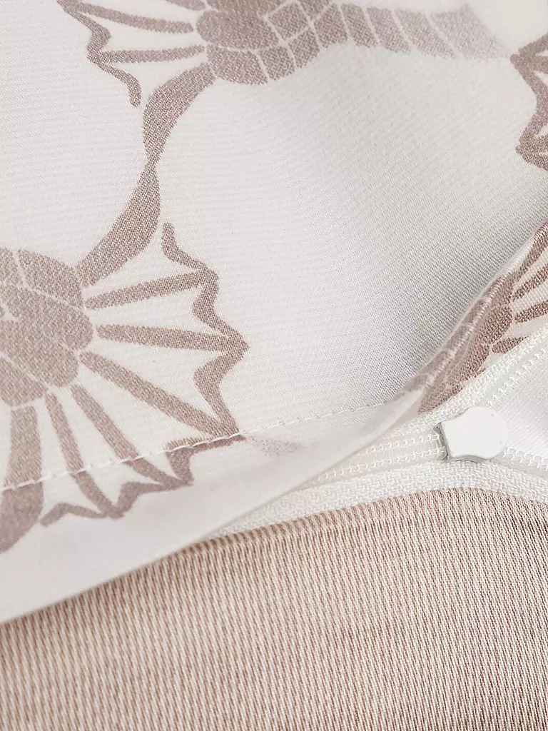 JOOP | Biancheria da letto in raso 70x90cm/140x200cm CORNFLOWER DOUBLE Beige | Beige