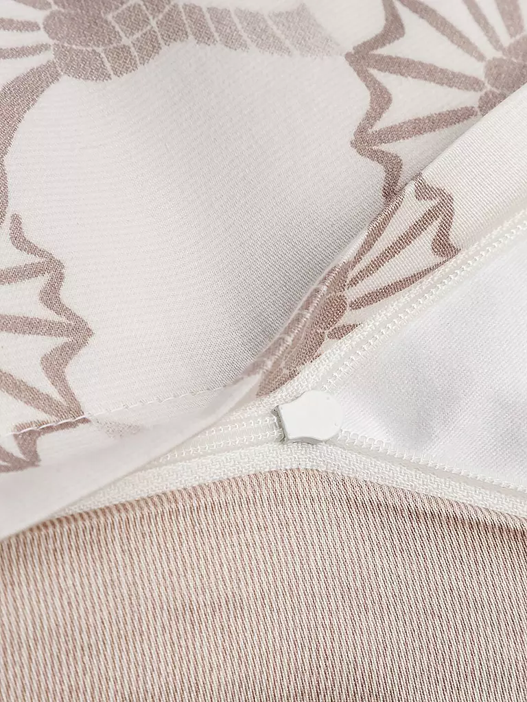 JOOP | Biancheria da letto in raso 70x90cm/140x200cm CORNFLOWER DOUBLE Beige | Beige