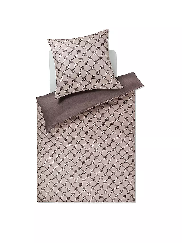 JOOP | Biancheria da letto in raso 70x90cm/140x200cm CORNFLOWER DOUBLE Grigio | Grigio