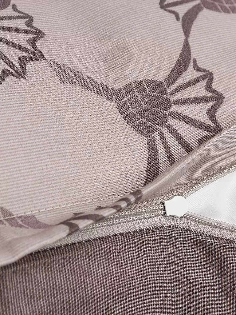 JOOP | Biancheria da letto in raso 70x90cm/140x200cm CORNFLOWER DOUBLE Grigio |