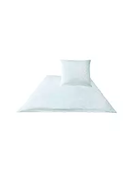 JOOP | Biancheria da letto in raso Cornflower 2x 70x90cm/200x200cm Sabbia | Bianco