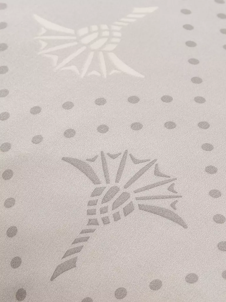 JOOP | Biancheria da letto in raso CORNFLOWER CHARM 2x 70x90cm/200x200cm Stone | Grigio chiaro