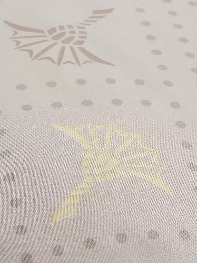 JOOP | Biancheria da letto in raso CORNFLOWER CHARM 70x90 / 140x220cm Vanilla | Crema