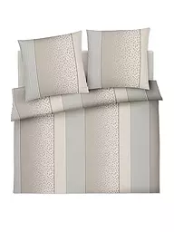 JOOP | Biancheria da letto in raso LEO 2x 70x90cm / 200x200cm Sabbia | Beige