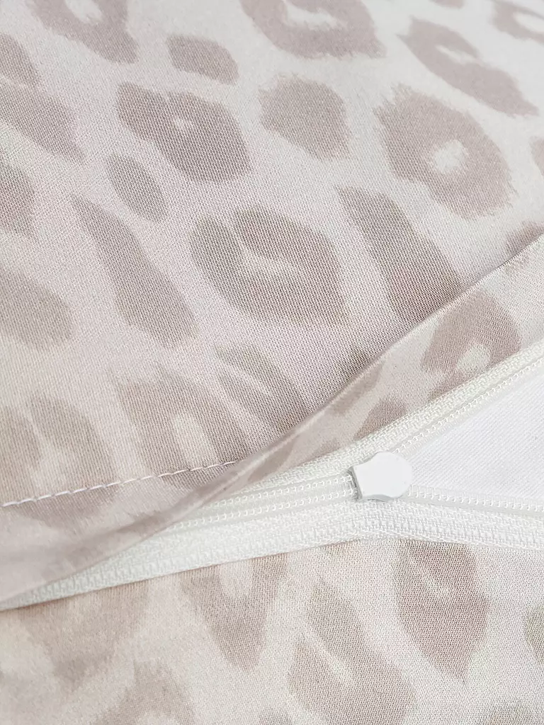 JOOP | Biancheria da letto in raso LEO 2x 70x90cm / 200x200cm Sabbia | Beige