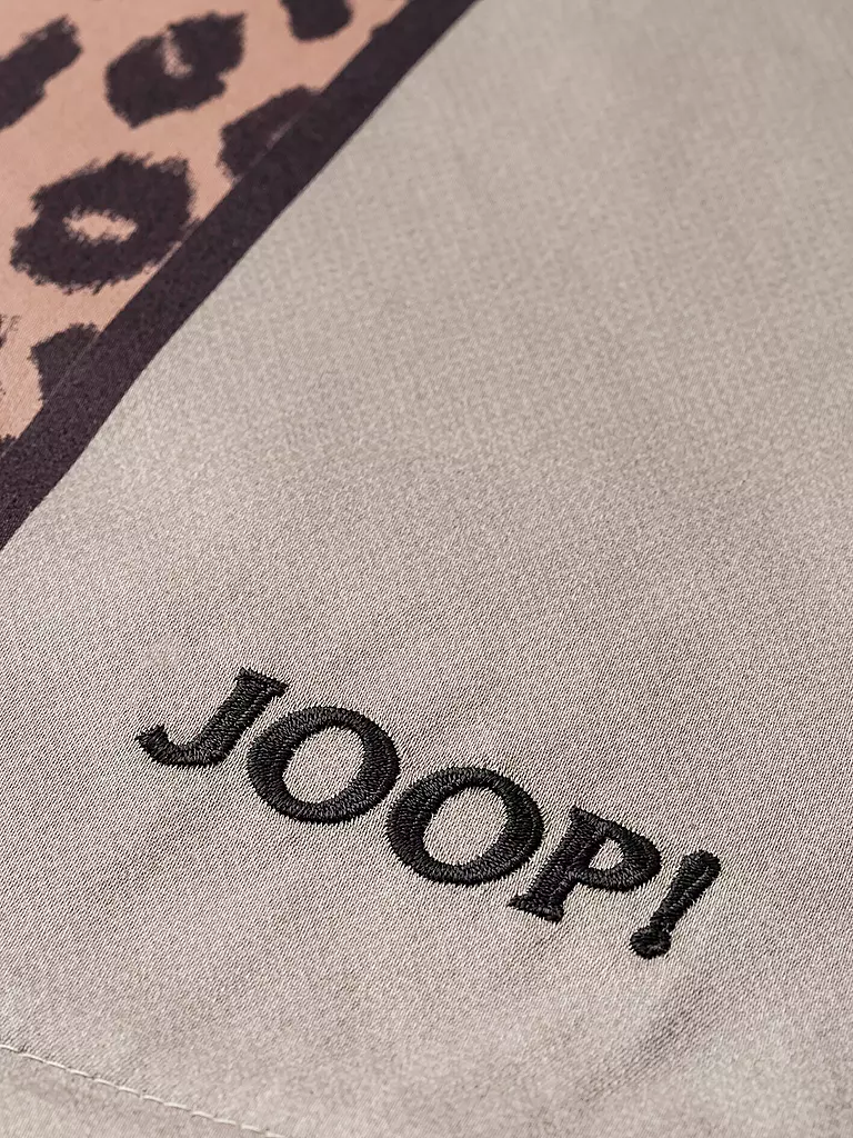 JOOP | Biancheria da letto in raso LEO 2x 70x90cm / 200x200cm Stone | Grigio