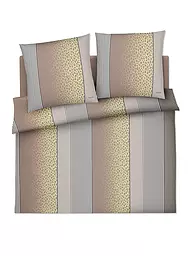 JOOP | Biancheria da letto in raso LEO 2x 70x90cm / 200x200cm Vanilla | Crema