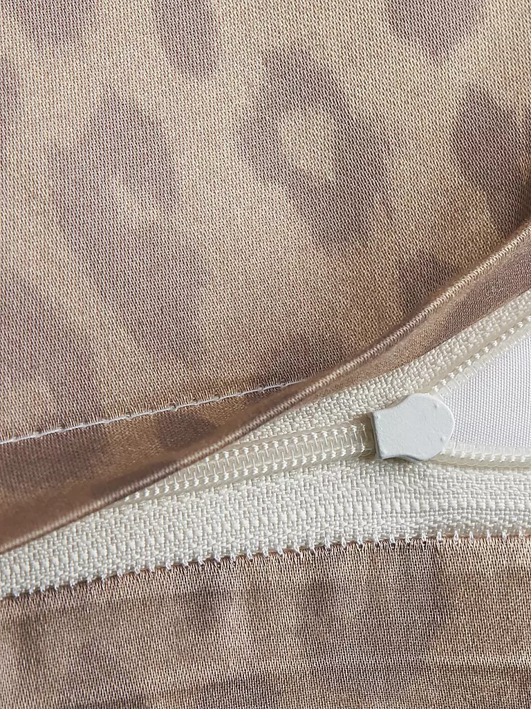 JOOP | Biancheria da letto in raso LEO 70x90cm / 140x220cm Vanilla | Crema
