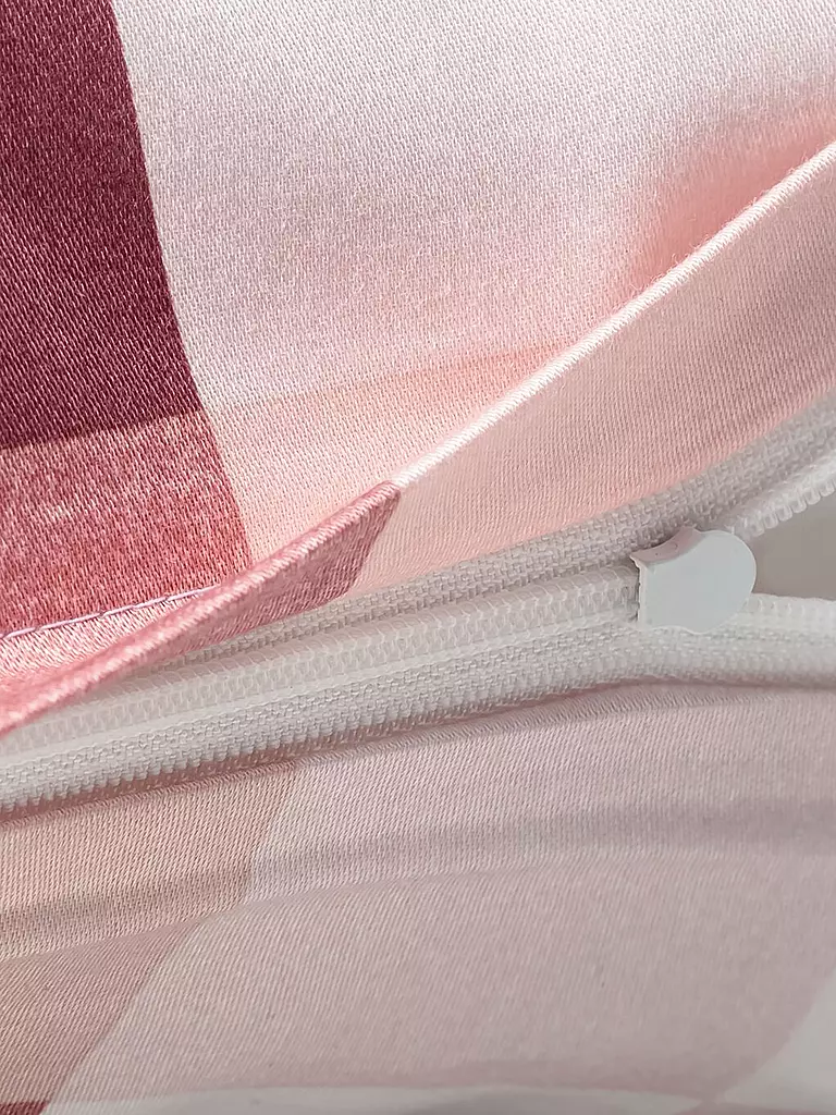 JOOP | Biancheria da letto in raso MESH 2x 70x90cm/2000x200cm Blush | 