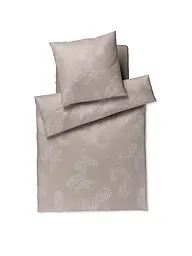 JOOP | Biancheria da letto in raso PAISLEY 70x90cm/140x200cm Rosso scuro | Beige