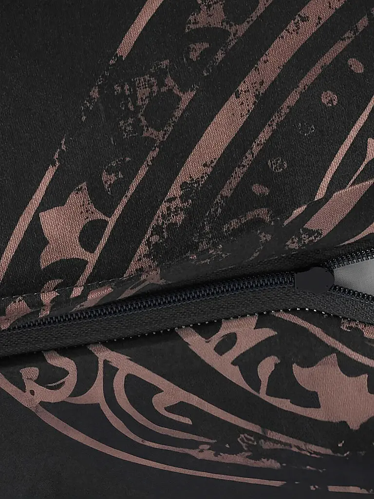JOOP | Biancheria da letto in raso PAISLEY 70x90cm/140x200cm Nero | Nero