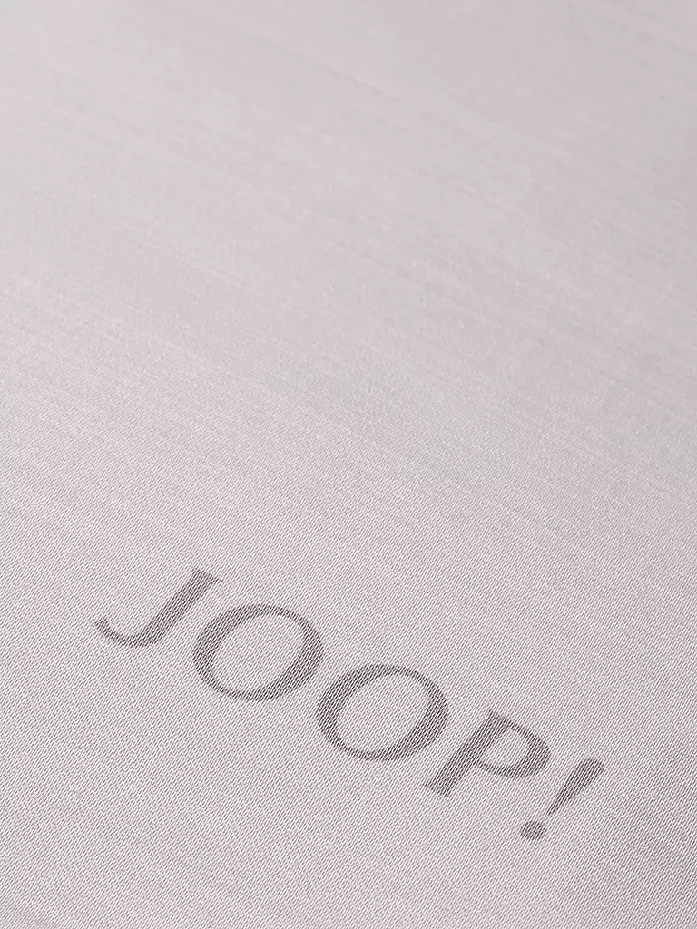 JOOP | Biancheria da letto in raso SPLIT 70x90cm / 140x200cm Stone | Grigio chiaro