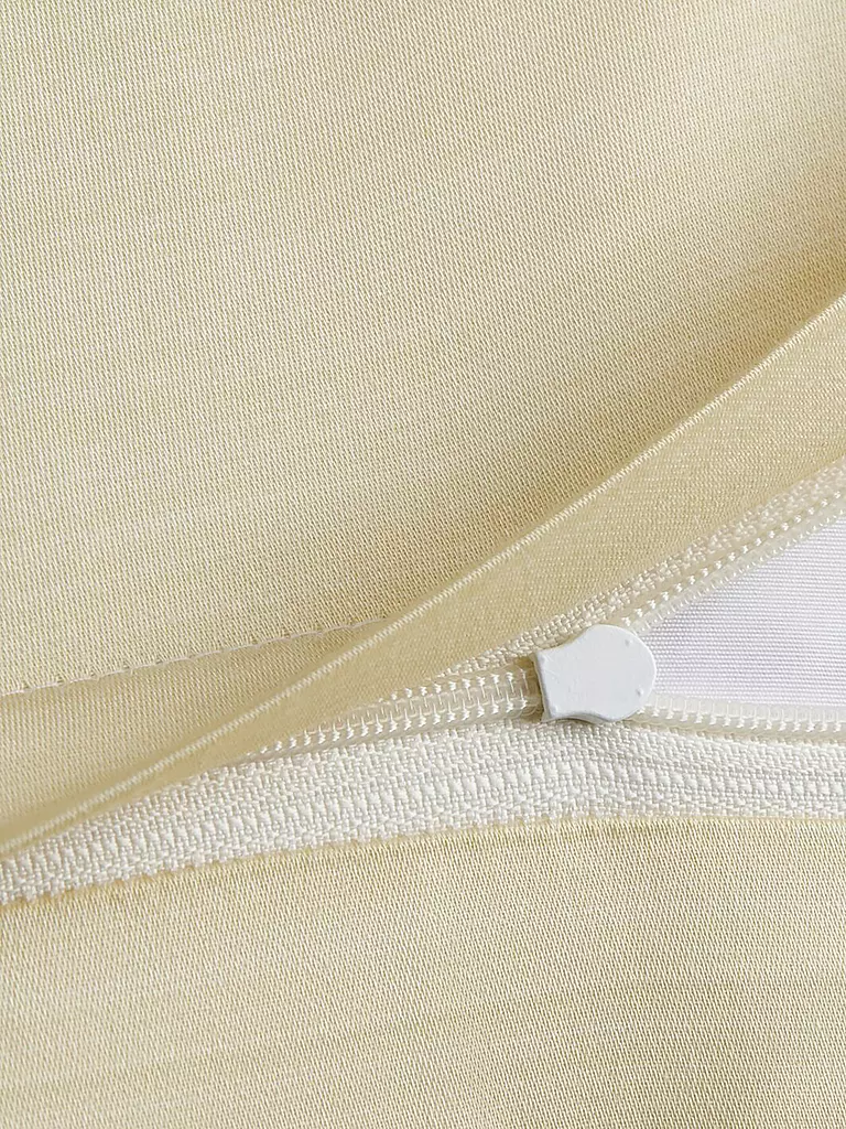 JOOP | Biancheria da letto in raso SPLIT 70x90cm / 140x220cm Vanilla | Crema