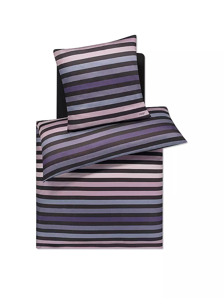 JOOP | Biancheria da letto in raso TONE 70x90cm/140x220cm Bordeaux | Lilla