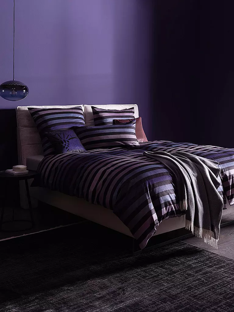 JOOP | Biancheria da letto in raso TONE 70x90cm/140x220cm Bordeaux |