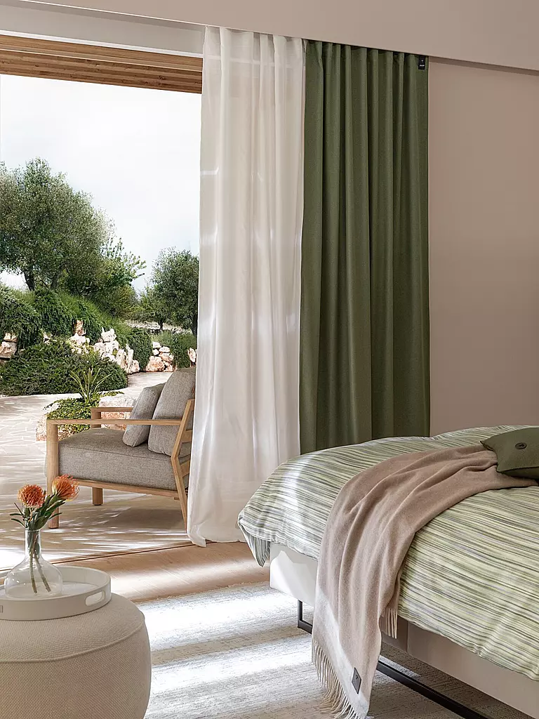 JOOP | Biancheria da letto in raso VIVID 2x 70x90cm/200x200cm Lime | Verde chiaro