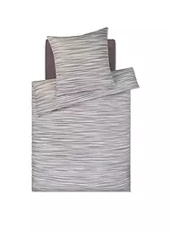 JOOP | Biancheria da letto in raso VIVID 2x 70x90cm/200x200cm Stone | Grigio