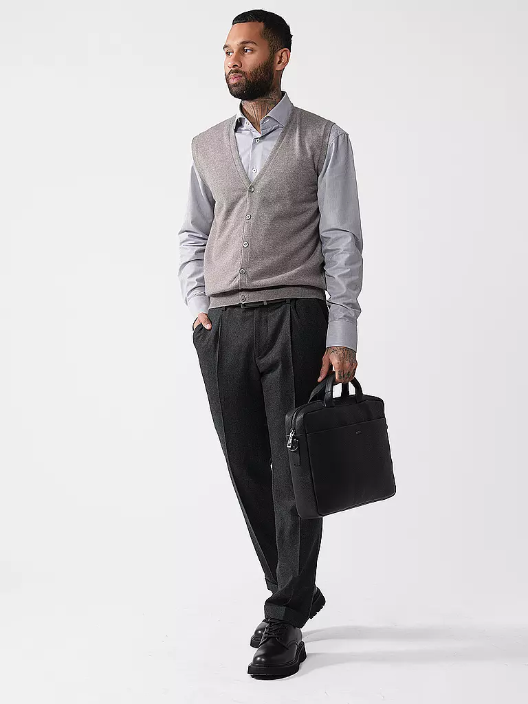 JOOP | Borsa in pelle - Cartella CARDONA PANDION | Nero
