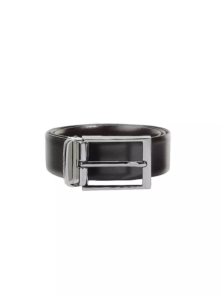 JOOP | Cintura in pelle reversibile | Nero