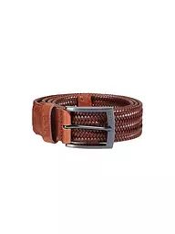 JOOP | Cintura in pelle | Marrone chiaro