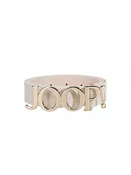 JOOP | Cintura in pelle | Crema