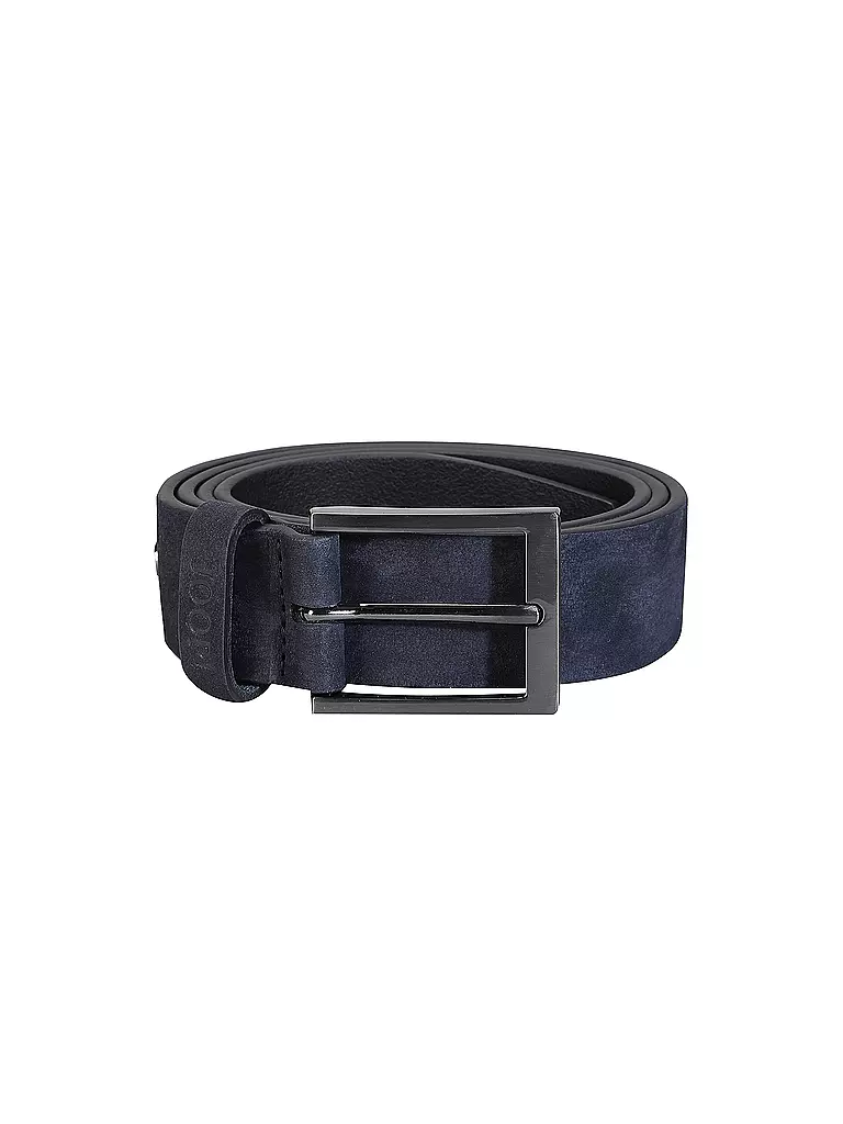 JOOP | Cintura in pelle | Blu scuro