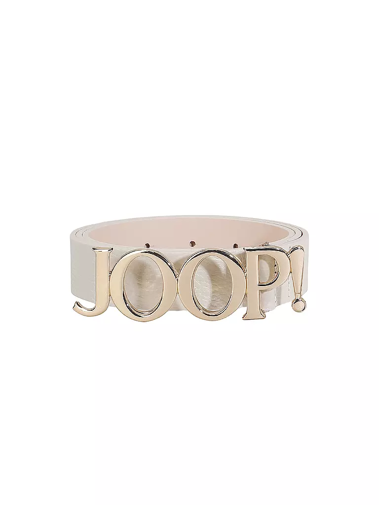 JOOP | Cintura in pelle | Crema