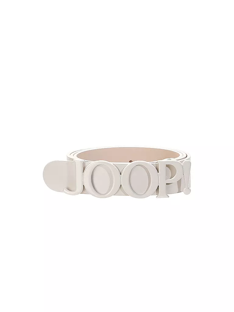 JOOP | Cintura in pelle | Crema