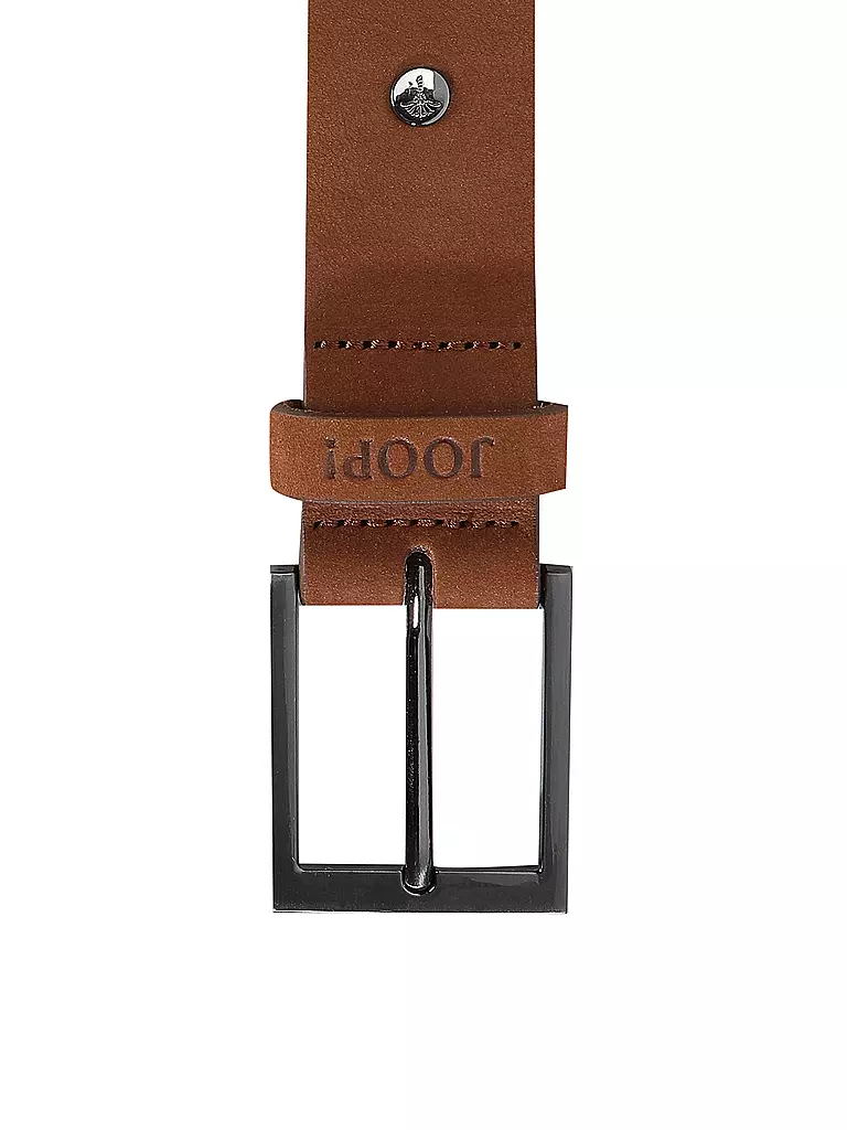JOOP | Cintura in pelle | Marrone chiaro