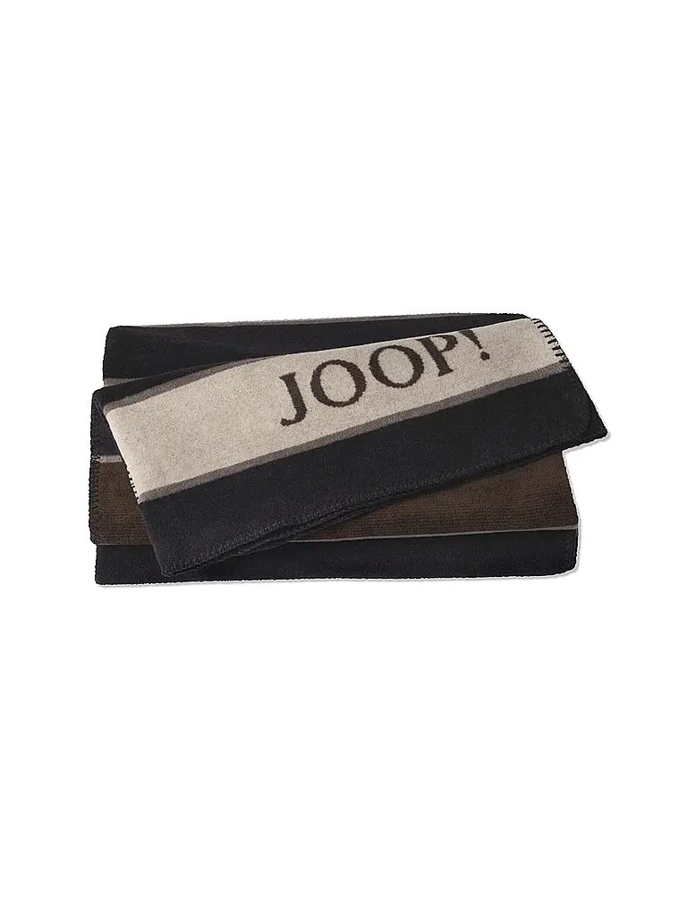 JOOP | Coperta - Plaid 150x200cm JOOP! STRIPES Nero | Nero
