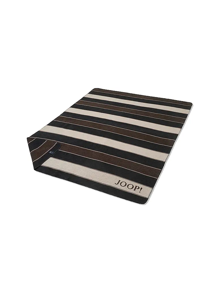 JOOP | Coperta - Plaid 150x200cm JOOP! STRIPES Nero | Nero