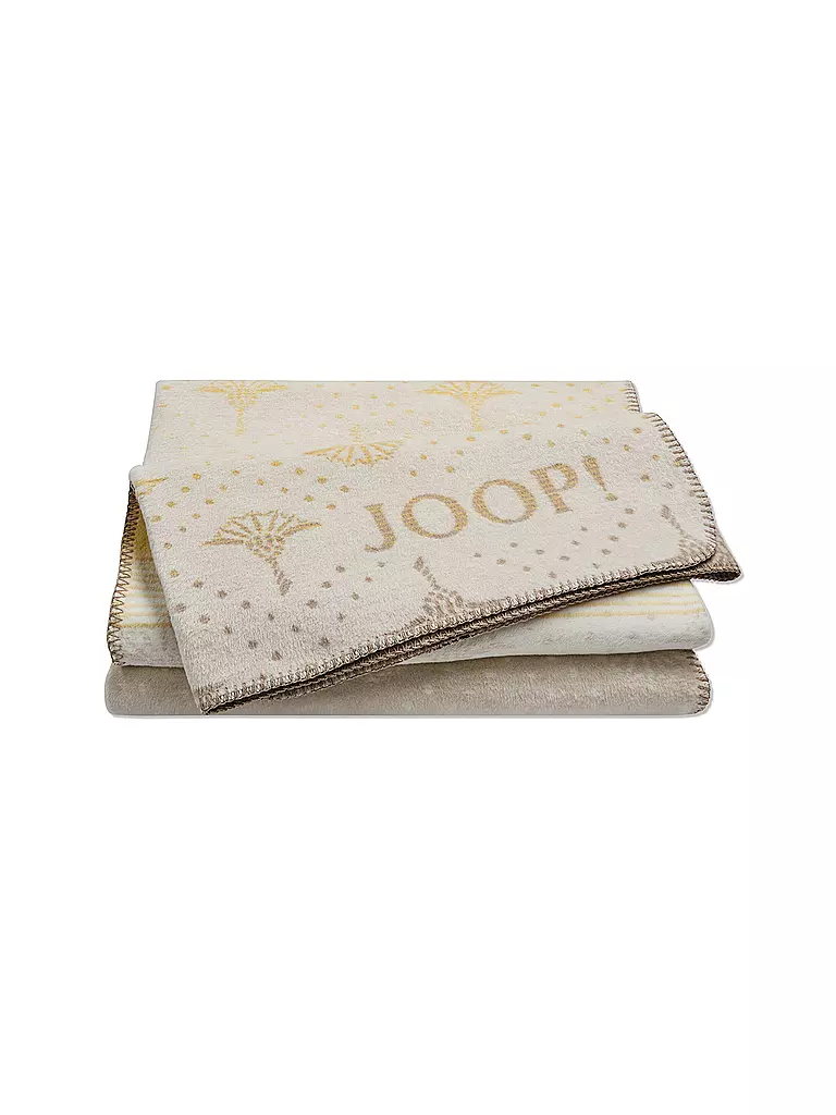 JOOP | Coperta da divano 150x200cm CHARM Vanilla | Beige