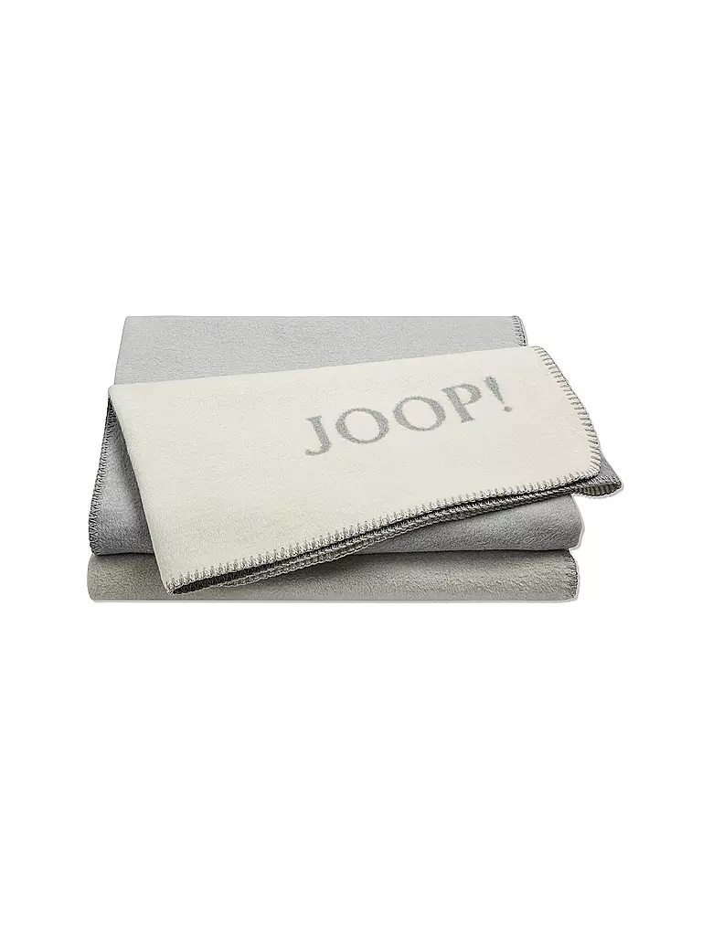 JOOP | Coperta da divano 150x200cm SPLIT Pietra | Grigio chiaro