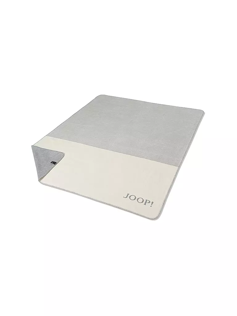 JOOP | Coperta da divano 150x200cm SPLIT Pietra | Grigio chiaro