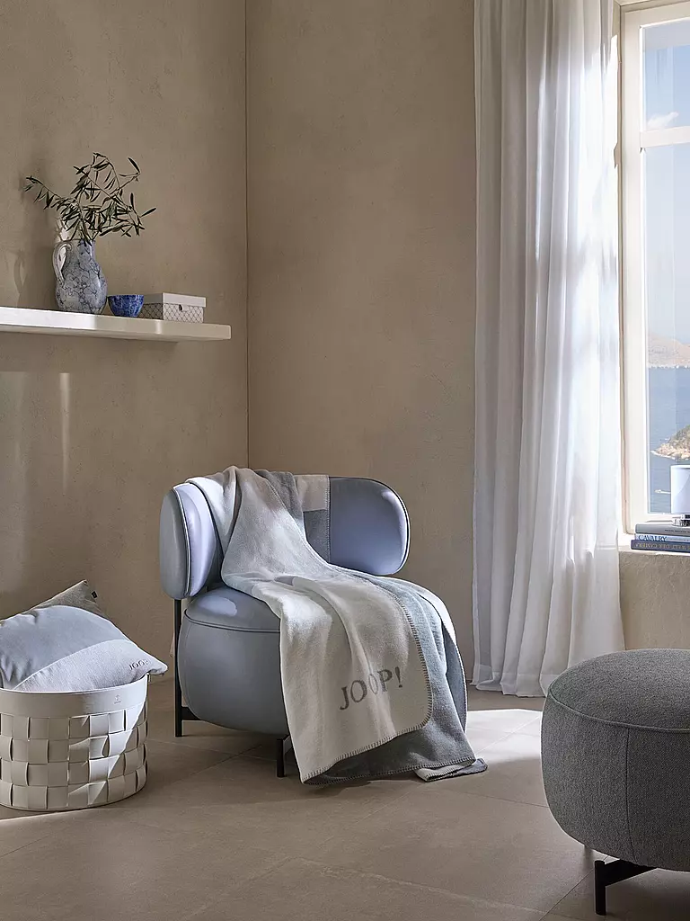 JOOP | Coperta da divano 150x200cm SPLIT Pietra | 