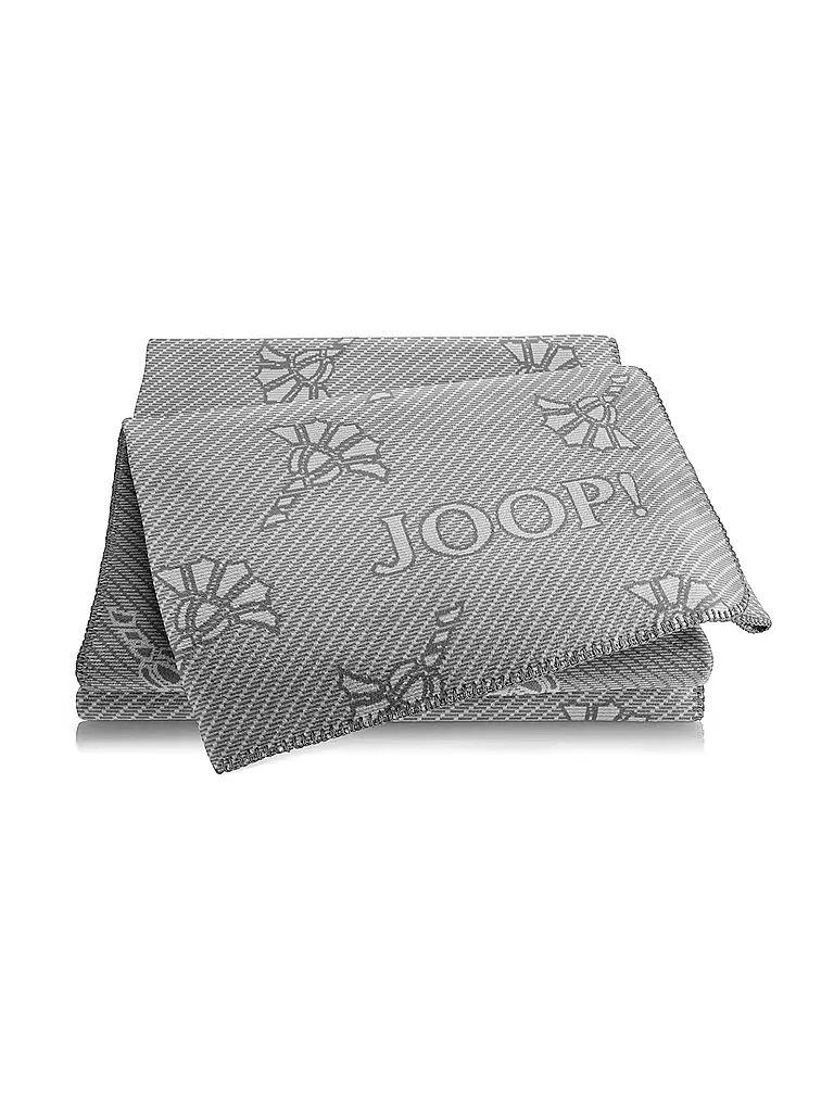 JOOP | Coperta da salotto 150x200cm ELITE Grafite | Grigio