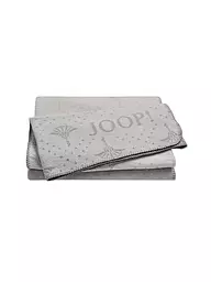 JOOP | Coperta da divano 150x200cm CHARM Vanilla | Grigio chiaro
