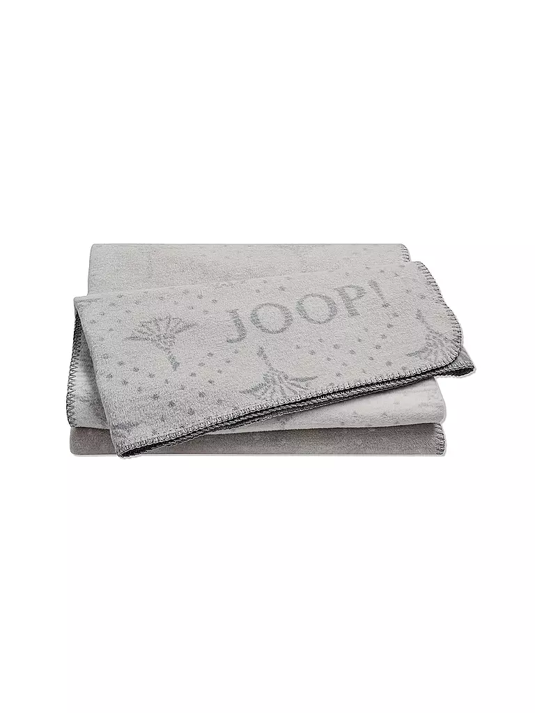 JOOP | Coperta per la casa 150x200cm CHARM Pietra | Grigio chiaro