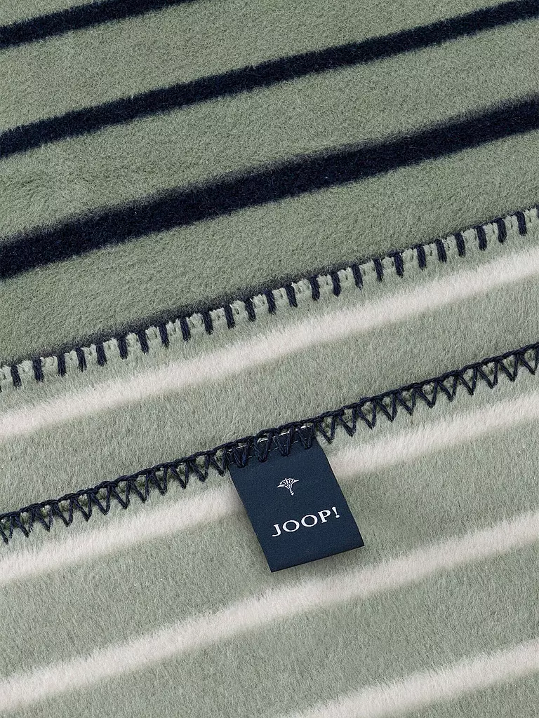 JOOP | Coperta per la casa 150x200cm DIVIDED Salvia | Verde chiaro