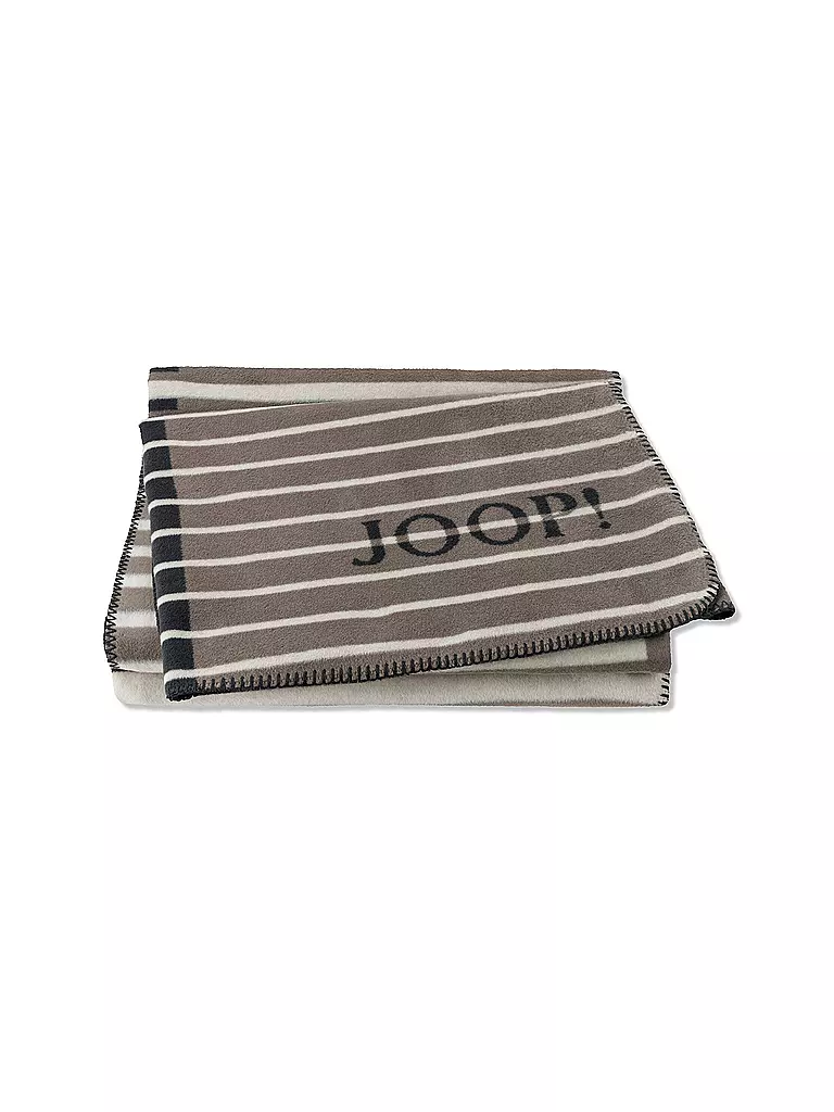 JOOP | Coperta per la casa 150x200cm DIVIDED Stein | Grigio