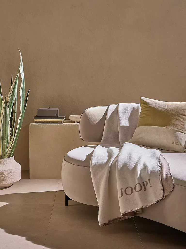 JOOP | Coperta per la casa 150x200cm SPLIT Stein | 
