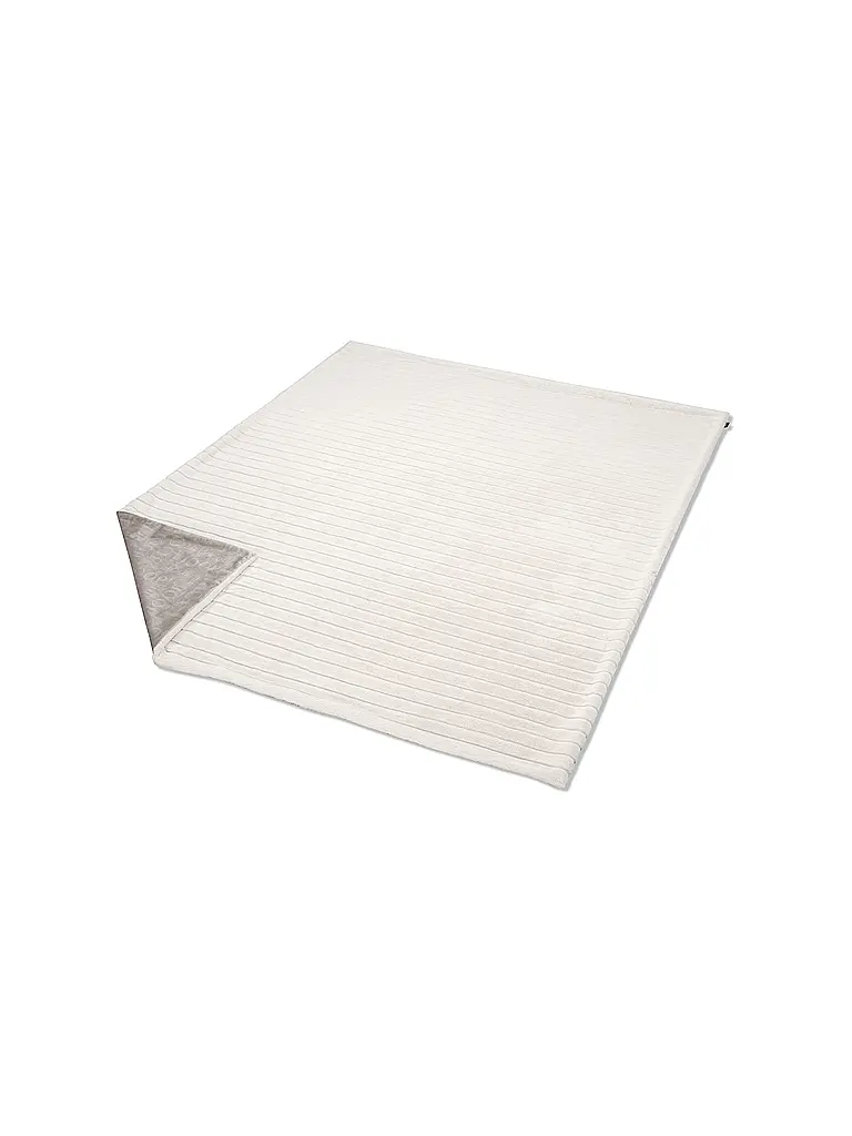 JOOP | Copriletto - Plaid CORNFLOWER GLAM 130x170cm Naturale | Beige
