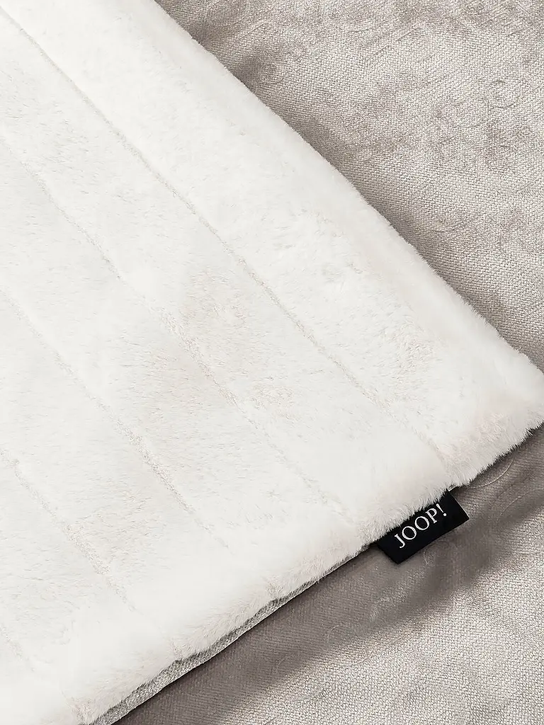JOOP | Copriletto - Plaid CORNFLOWER GLAM 130x170cm Naturale | 