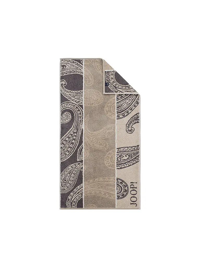 JOOP | Duschtuch  80x150cm CONTOUR PAISLY Taupe | Cammello
