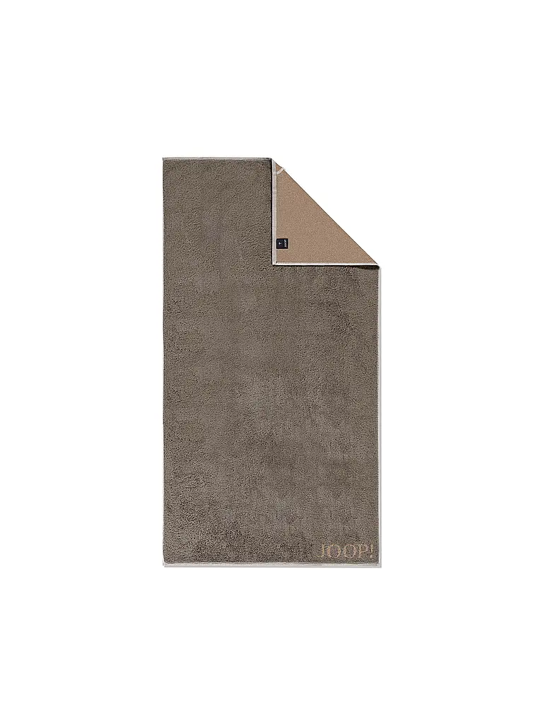 JOOP | Duschtuch 80x150cm CONTOUR DOUBLFACE Taupe | Cammello