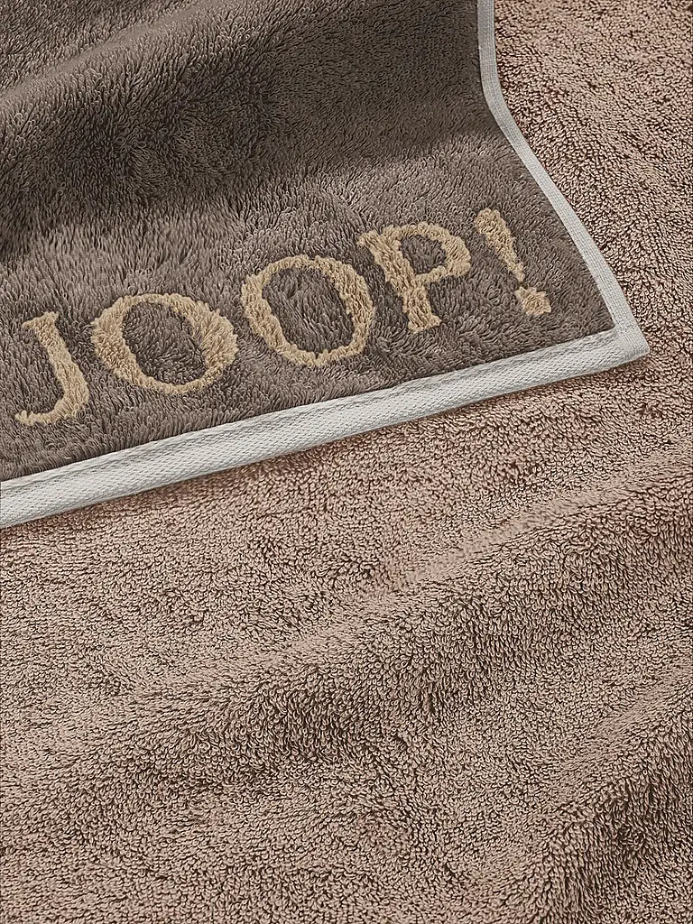 JOOP | Duschtuch 80x150cm CONTOUR DOUBLFACE Taupe | Cammello