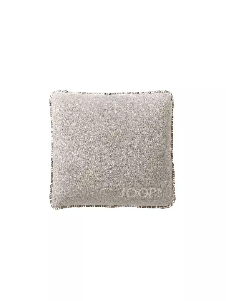 JOOP | Federa per cuscino "Uni Doubleface" 50x50cm (Ecru-Feder) | Crema