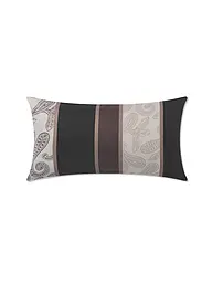 JOOP | Federa per cuscino in raso 40x80 cm PAISLEY STRIPES rosso scuro | Nero