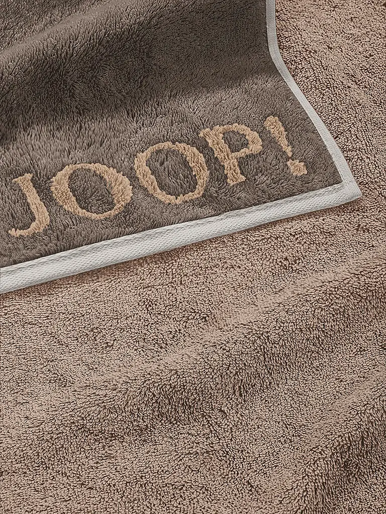 JOOP | Gästetuch 30x50cm CONTOUR DOUBLFACE Taupe | Cammello