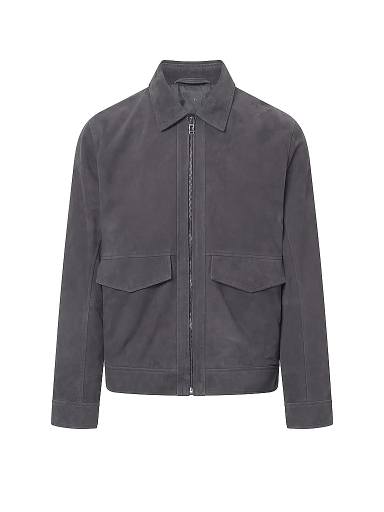 JOOP | Giacca in pelle | Grigio